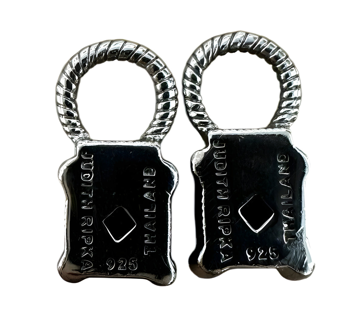 Judith Ripka Smokey Brown Quartz Earring Charms