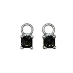 Judith Ripka Smokey Brown Quartz Earring Charms
