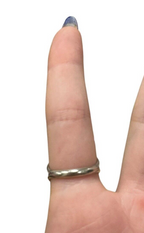 Sterling Silver Native American Indian Kachina Dancer Turquoise Ring size 7.5