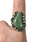 Sterling Silver Genuine Turquoise Ring size 7