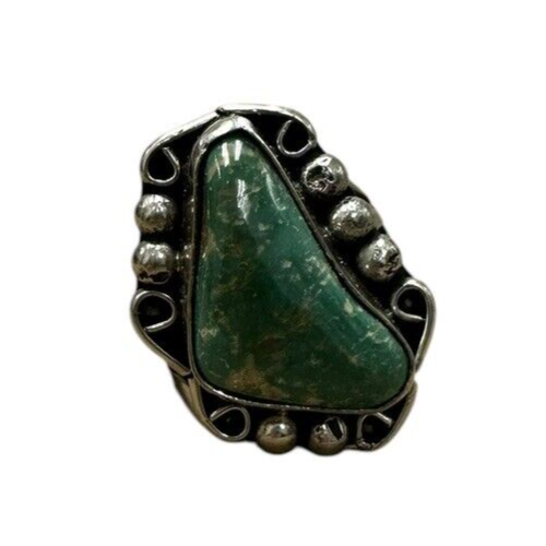 Sterling Silver Genuine Turquoise Ring size 7