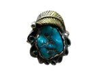 Sterling Silver Navajo Turquoise Ring size 6