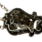 JWBR Sterling Silver Fleur De Lis Necklace 18 inches