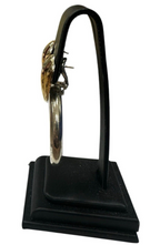 Sterling Silver And Gold Mixed Earrings