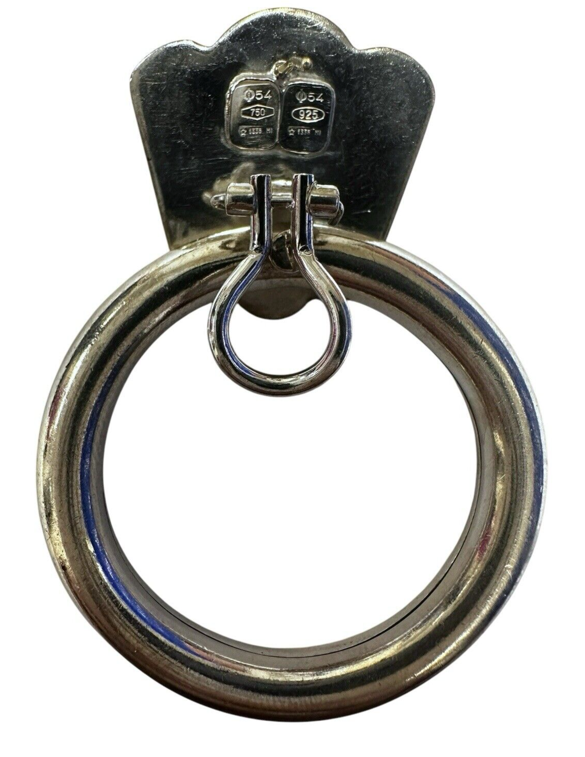 Sterling Silver And Gold Mixed Earrings