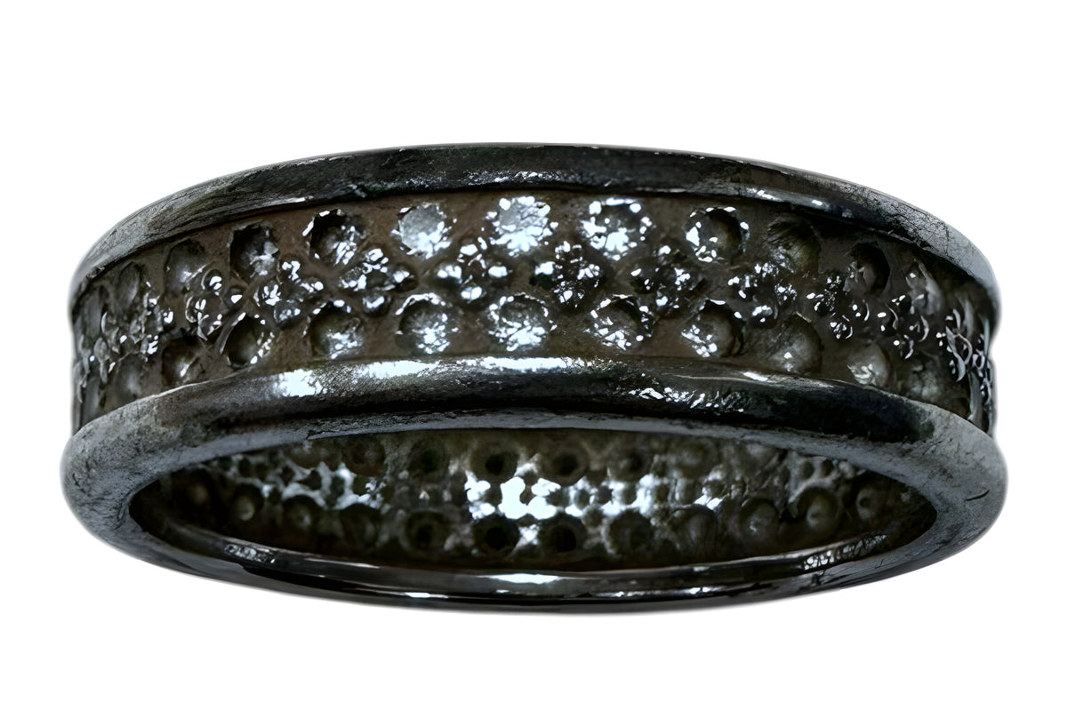 Sterling Silver Cubic Zirconia Ring size 9.75