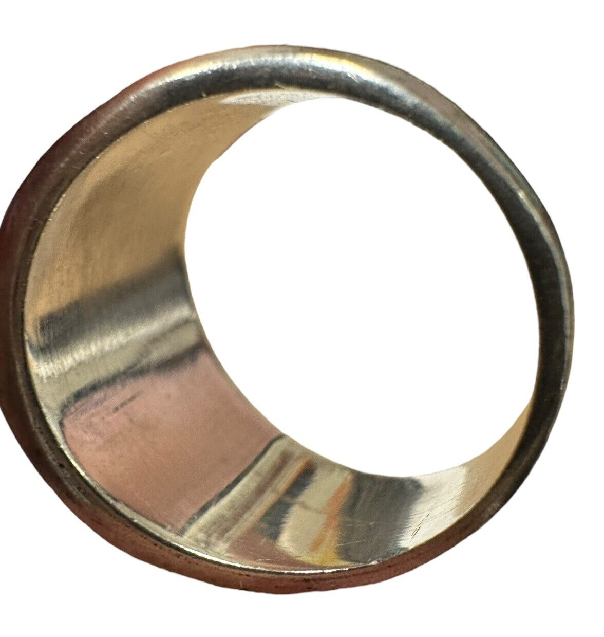 Sterling Silver Lapis Inlay Ring Size 7.25