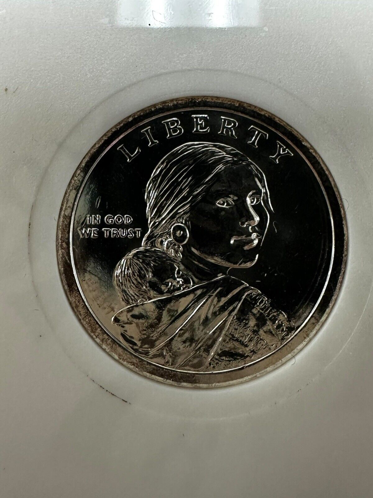 2013 Native American Sacagawea Dollar .999 Fine Silver Enriched