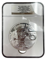 2015 Niue Silver 100 Dollar Steamboat Willie Kilo NGC PF-69