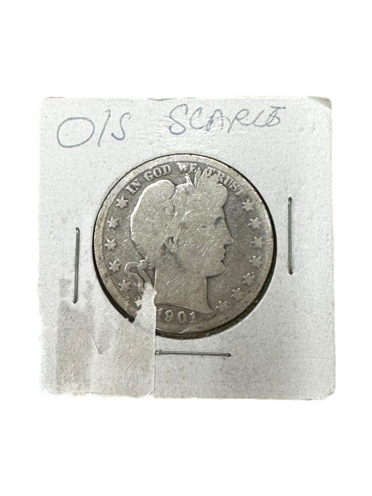 1901-S Barber Half Dollar