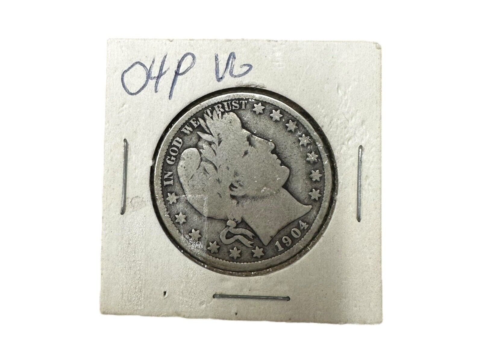 1904-P 50C Barber Half Dollar