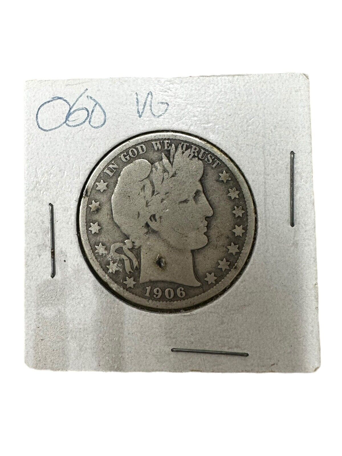 1906-D 50C Barber Half Dollar