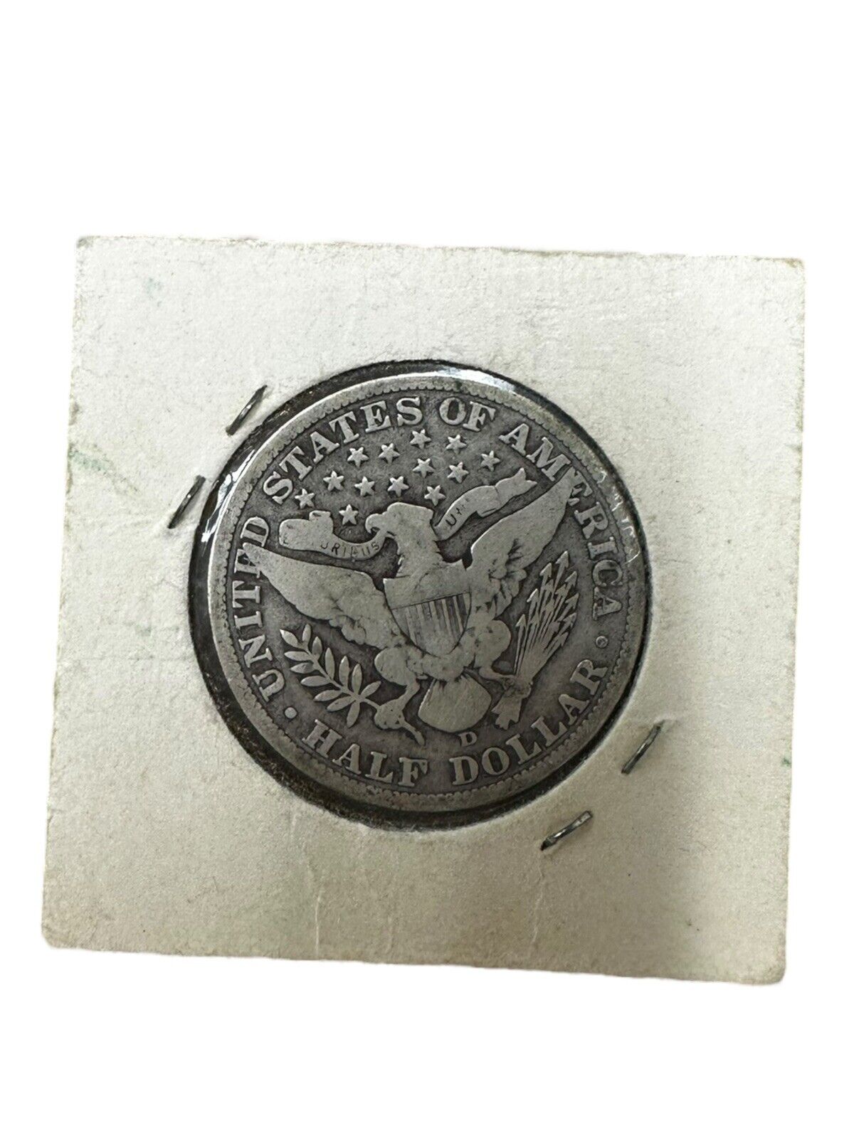 1907-D 50C Barber Half Dollar