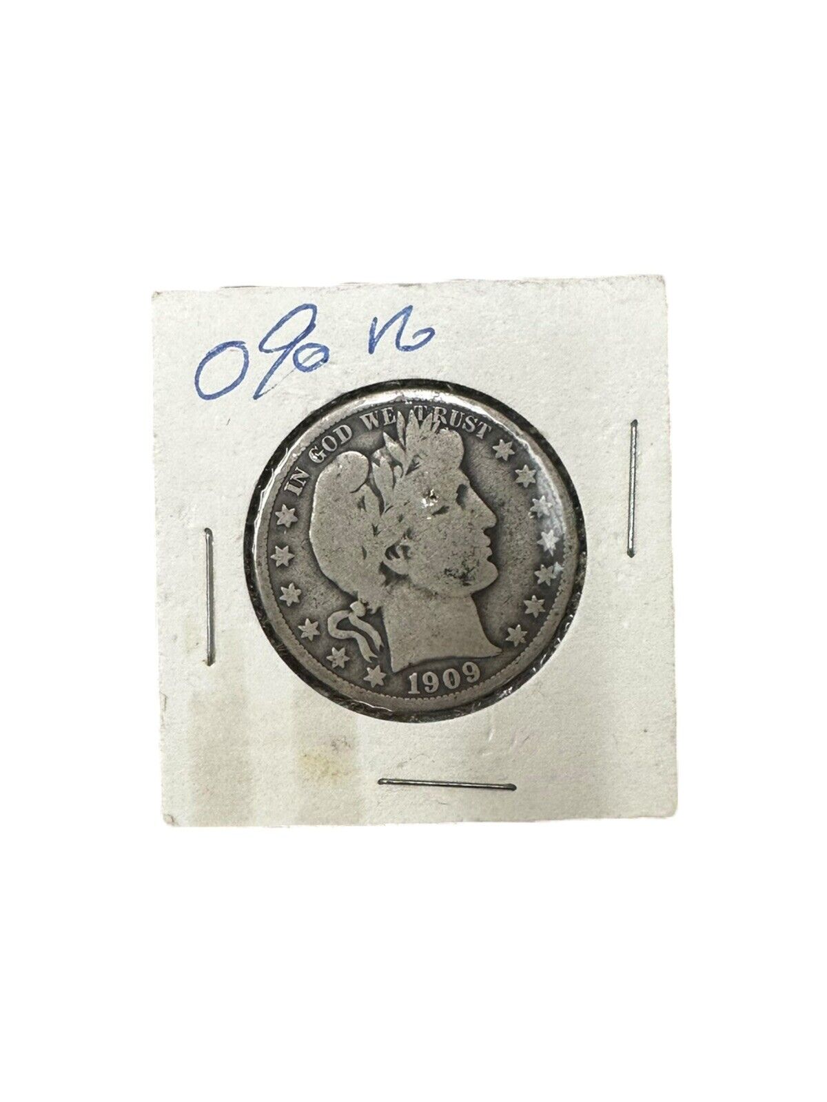 1909-O 50C Barber Half Dollar
