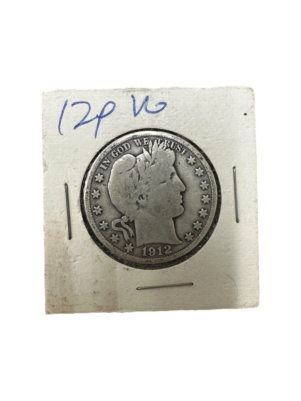 1912 P Barber Half Dollar