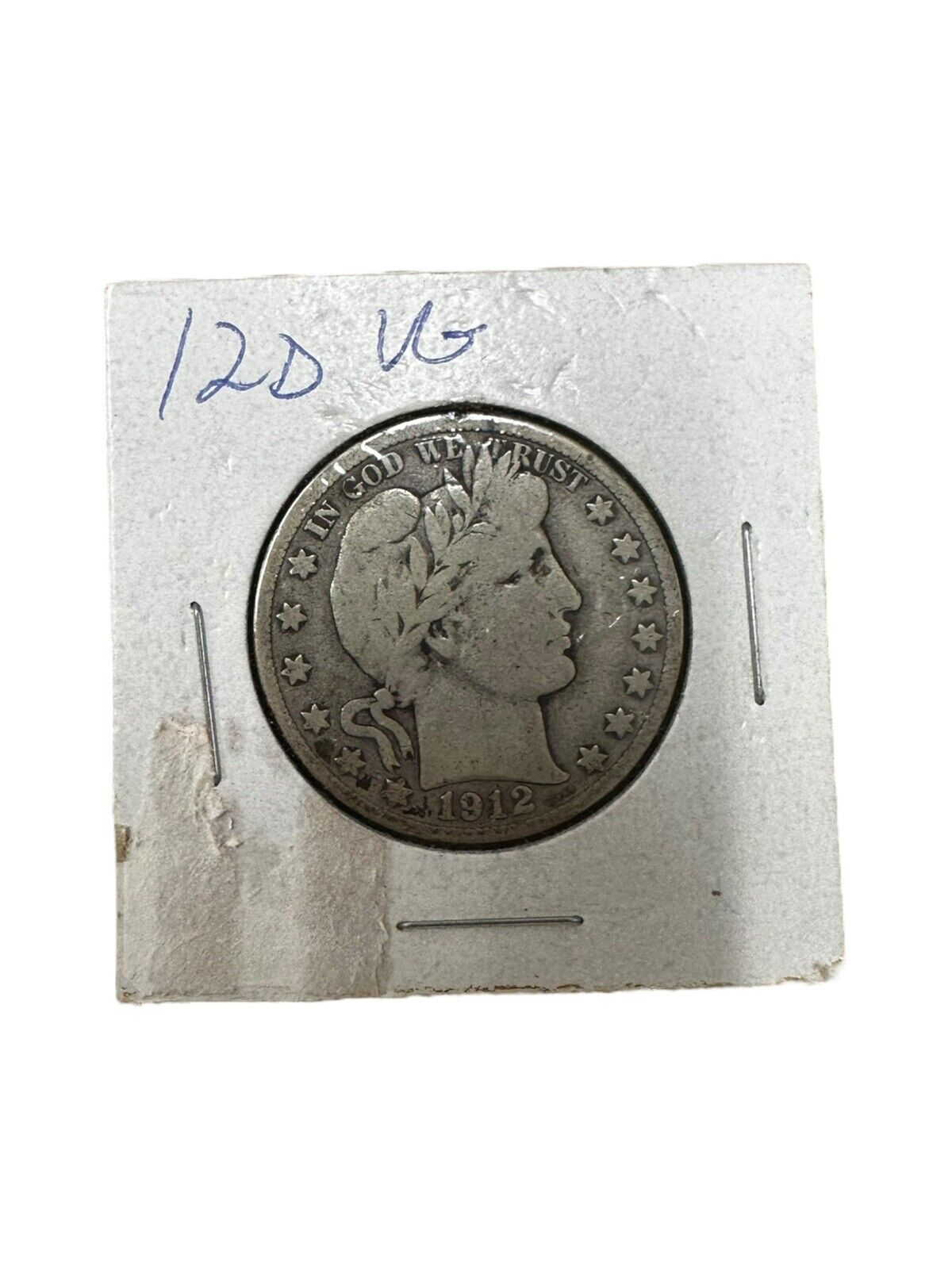 1912-D 50C Barber Half Dollar