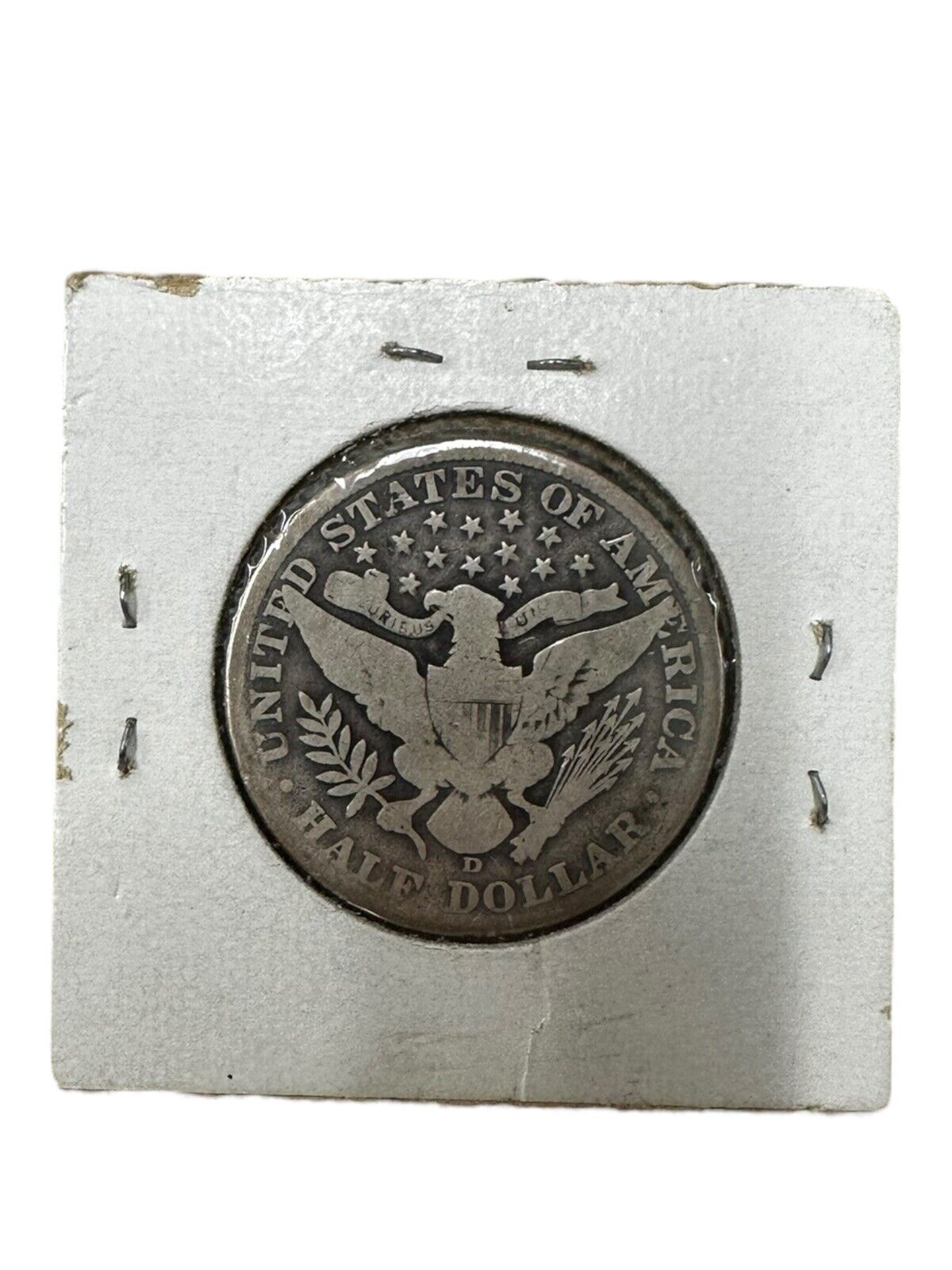 1913 D Barber Half Dollar