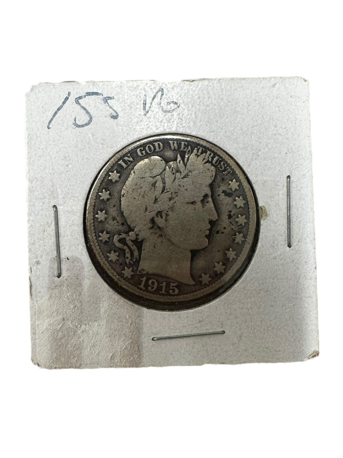 1915-S 50C Barber Half Dollar