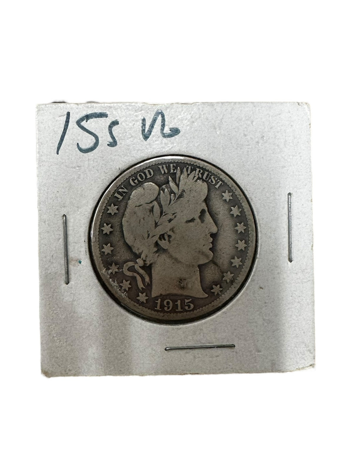 1915 S Barber Half Dollar