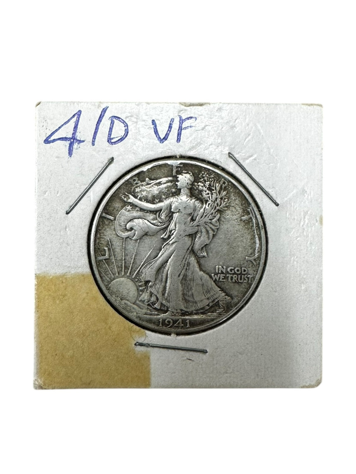 1941 50C Walking Liberty Half Dollar VF