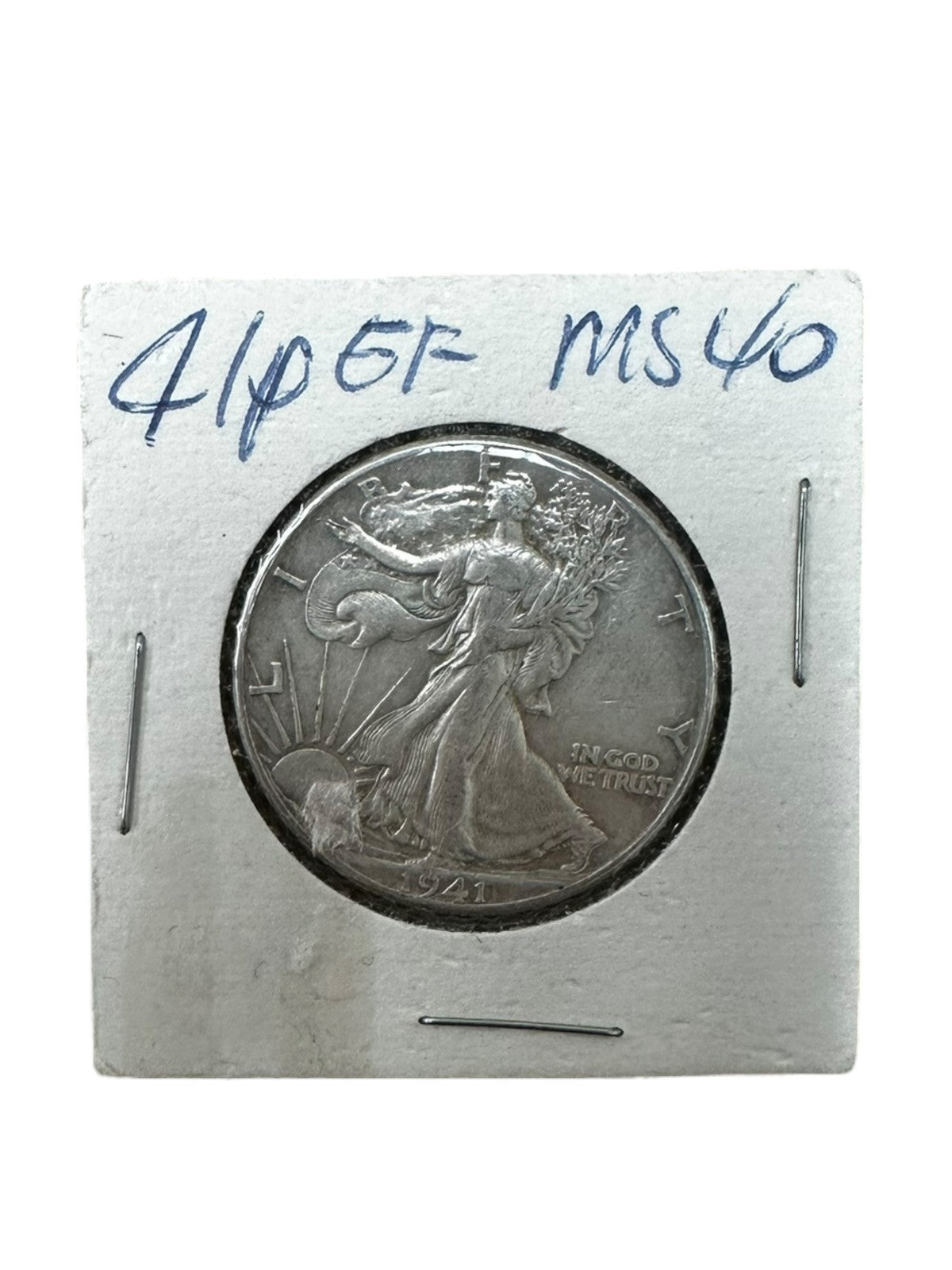 1941 50C Walking Liberty Half Dollar MS 40