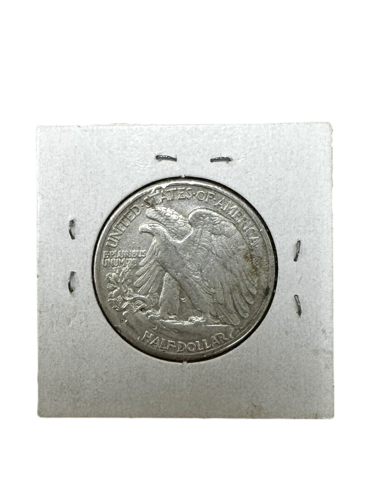 1943 D 50C Walking Liberty Half Dollar EF