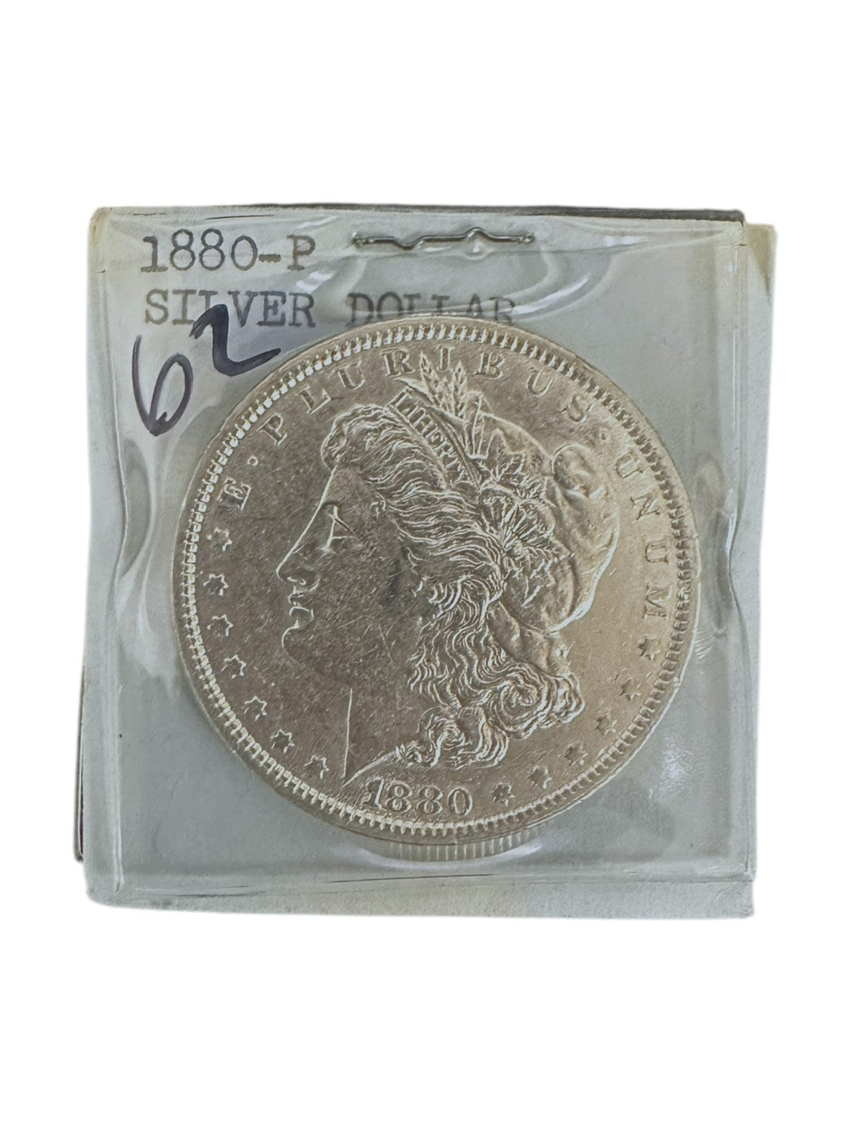 1880-P $1 Morgan Silver Dollar