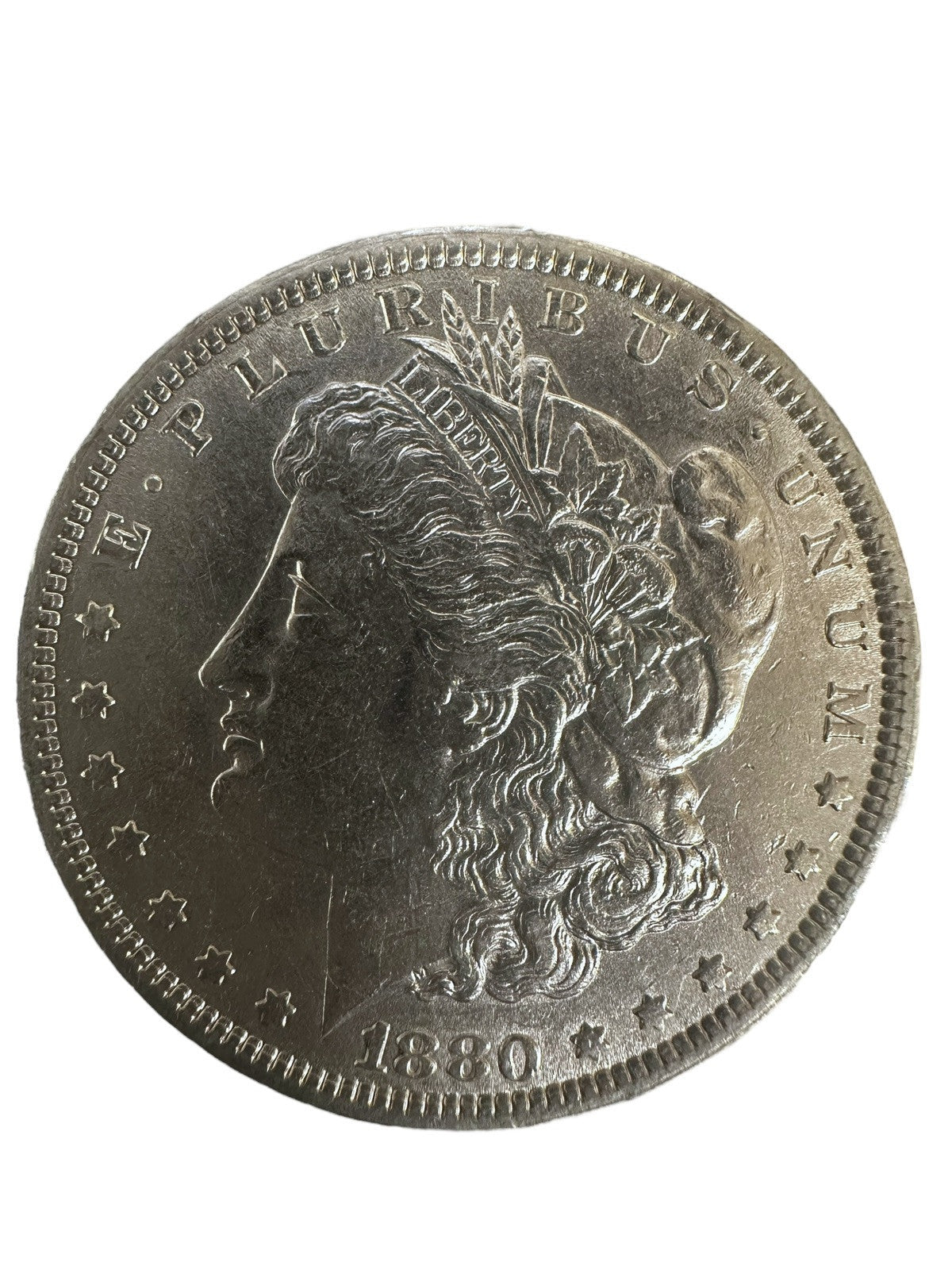 1880-P $1 Morgan Silver Dollar