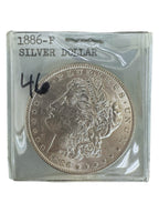1886 $1 Morgan Silver Dollar