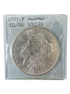 1887 $1 Morgan Silver Dollar