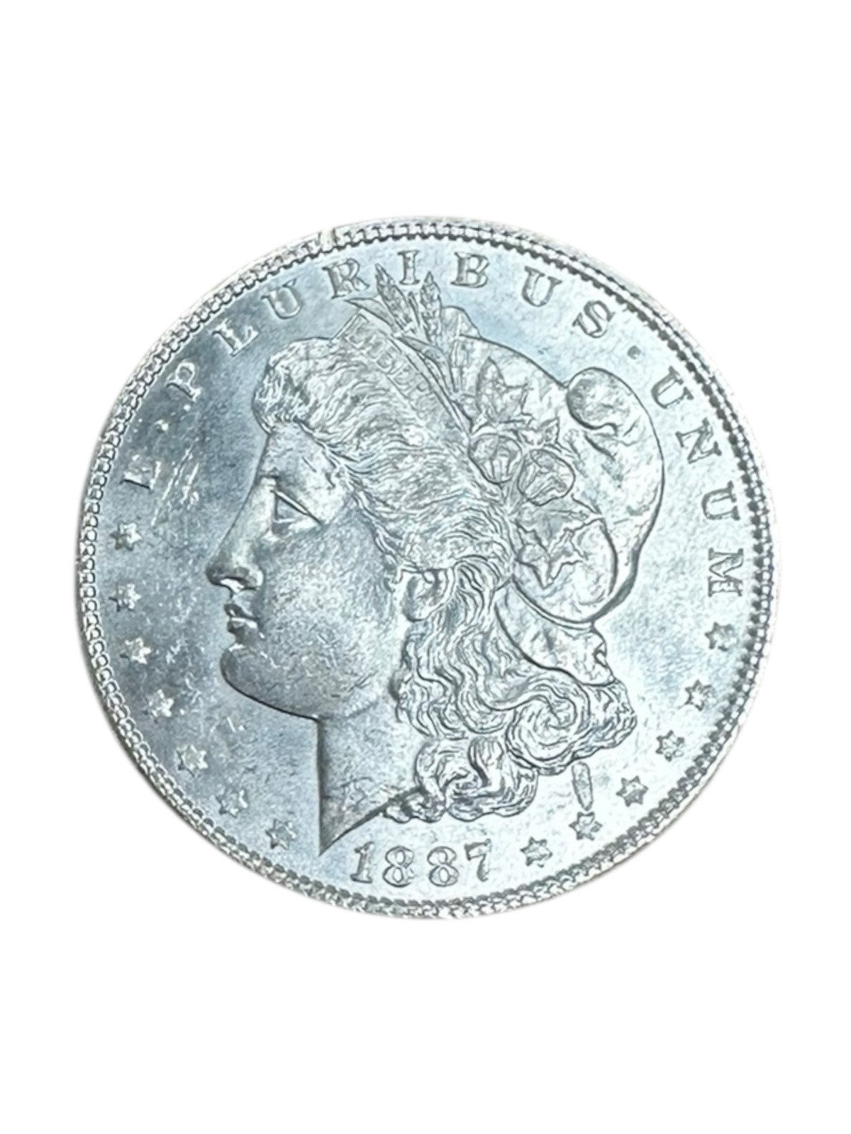 1887 $1 Morgan Silver Dollar