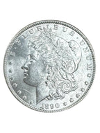 1890 $1 Morgan Silver Dollar