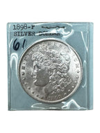 1898 $1 Morgan Silver Dollar