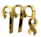 Tiffany & Co Paloma Picasso 18k Yellow Gold Zodiac Virgo Pin Brooch