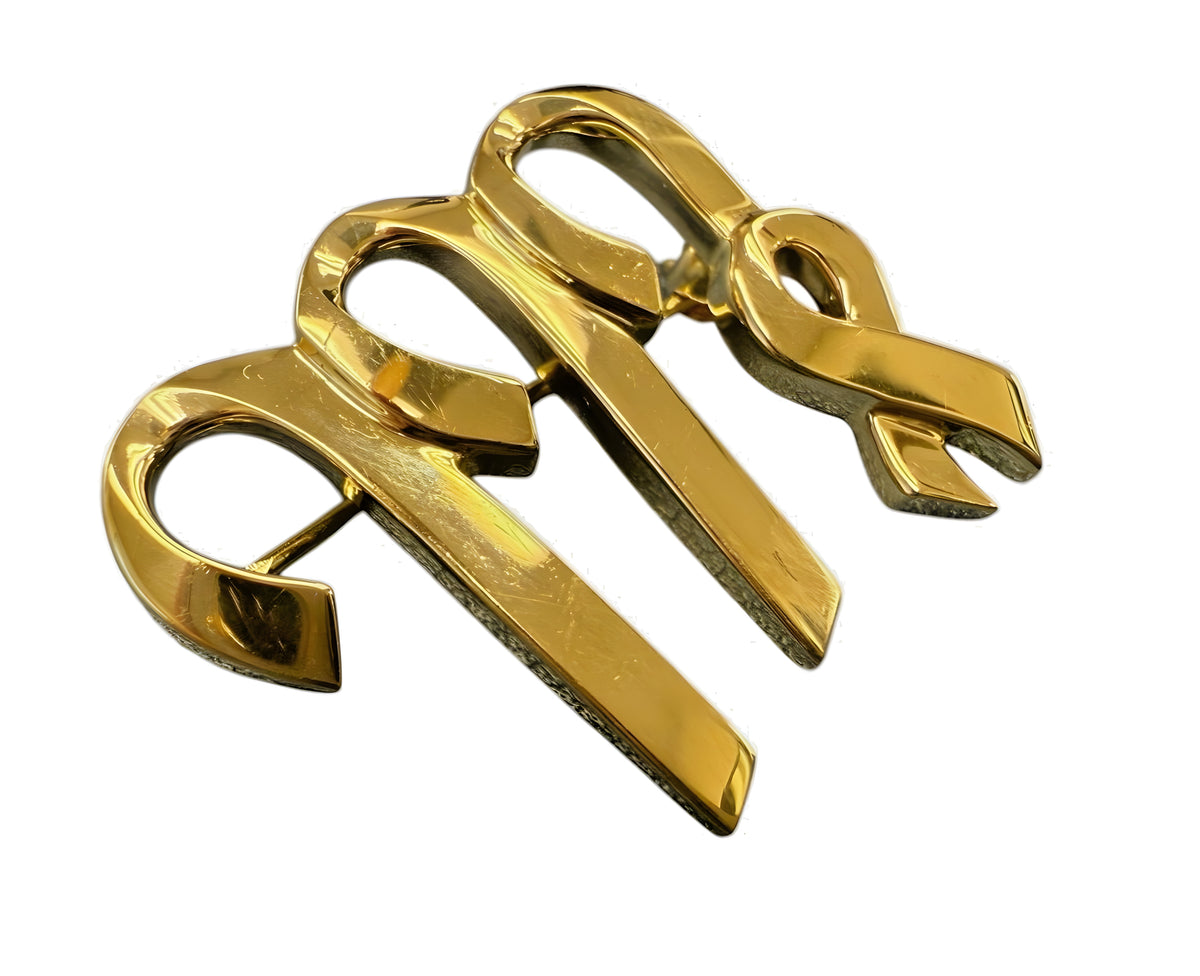 Tiffany & Co Paloma Picasso 18k Yellow Gold Zodiac Virgo Pin Brooch