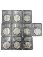 2021-S T1 Silver Eagle PCGS MS70 FS Emergency Issue - Struck at San Francisco