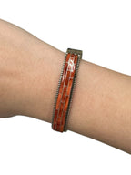 James Livingston Native American Sterling Silver Cuff Bracelet