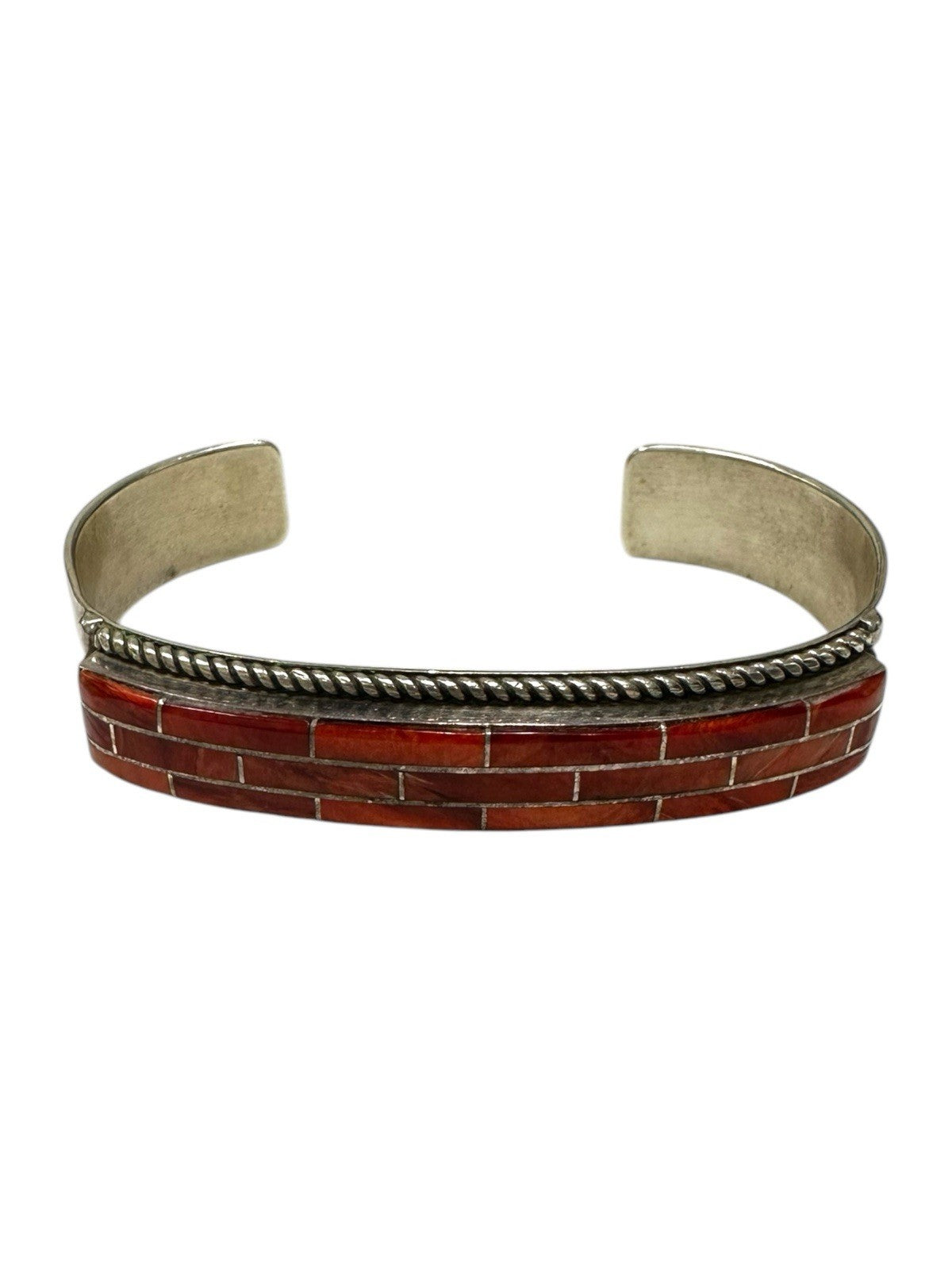 James Livingston Native American Sterling Silver Cuff Bracelet