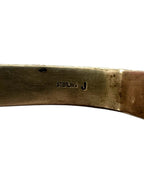 James Livingston Native American Sterling Silver Cuff Bracelet