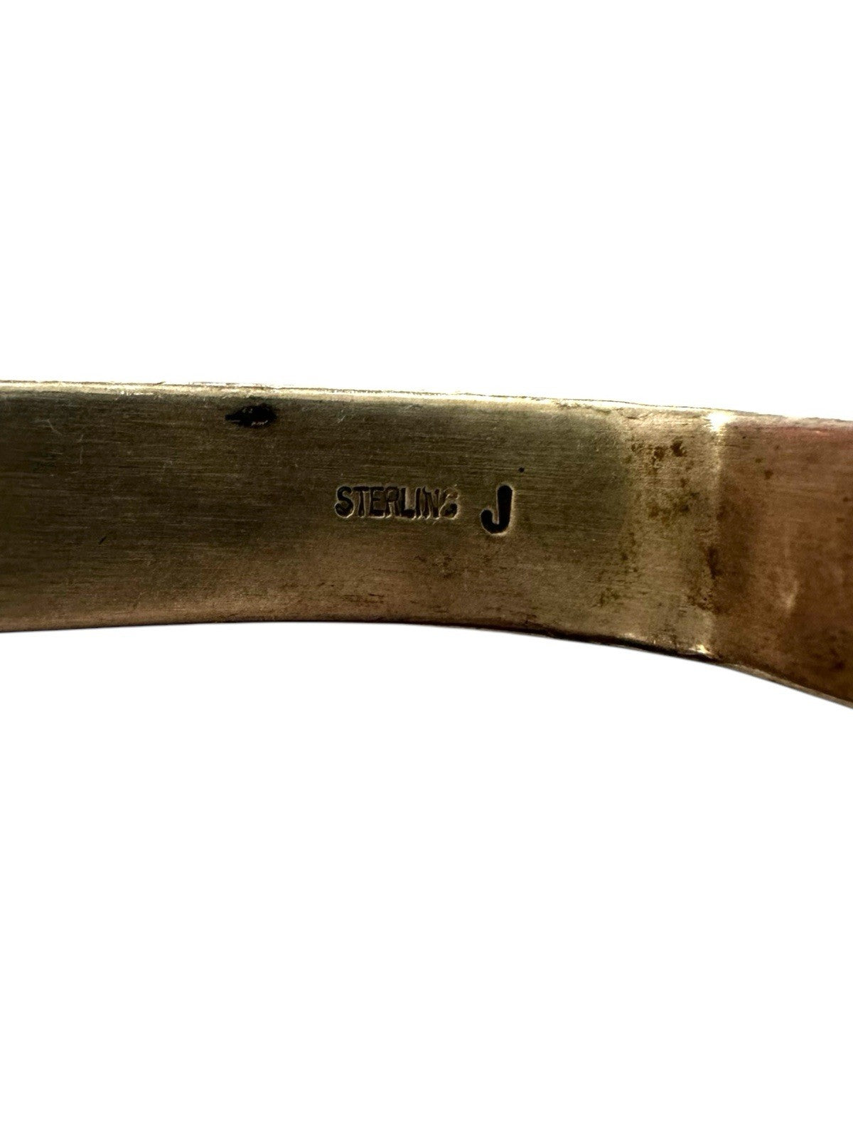 James Livingston Native American Sterling Silver Cuff Bracelet