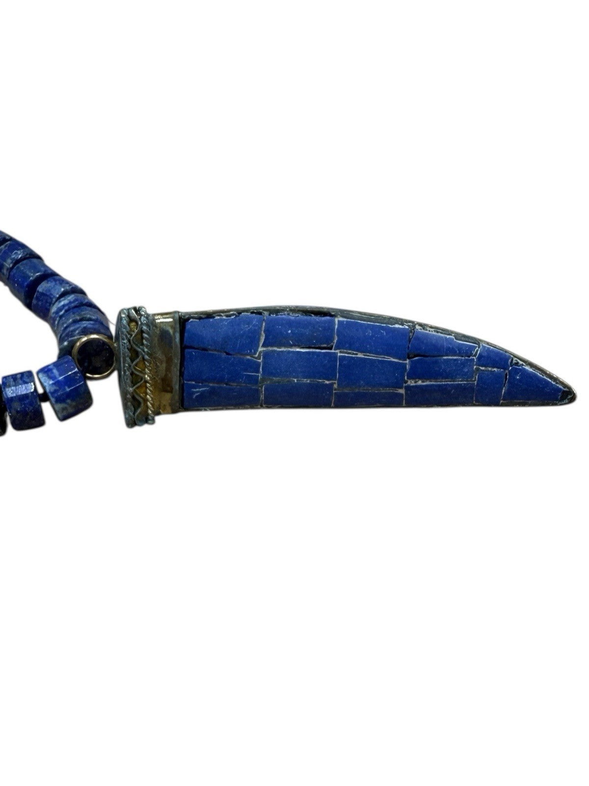 NEST Malachite Lapis Pendant Necklace