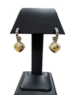 John Hardy Classic Chain Hammered Sugarloaf Drop Earring