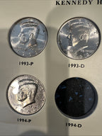 Kennedy half dollar set 13 coins