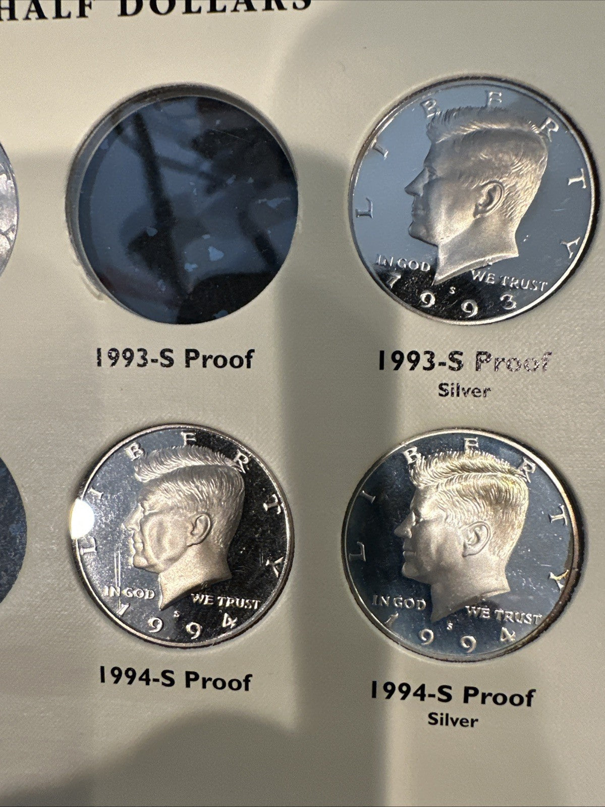Kennedy half dollar set 13 coins