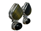 Sterling Silver Tigers Eye Earrings