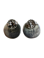 Sterling Silver Roman Glass Earrings