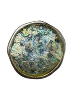 Sterling Silver Roman Glass Earrings