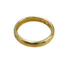 Tiffany & Co. 18K Yellow Gold Wedding Band Ring – Size 4.75, 3mm