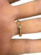 Tiffany & Co. 18K Yellow Gold Wedding Band Ring – Size 7.25, 3mm