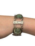 Artisan Mexican Sterling Silver Link Bracelet